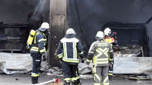 In Bad Wiessee kam es in einem Gebäude, in dem Feuerwehr und Bayerisches Rotes Kreuz (BRK) untergebracht  sind zu einer Detonation. Foto: dpa