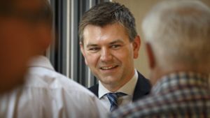 Ian Schölzel hat im März 2022 sein Amt als Erster Bürgermeister Waiblingens angetreten. Foto: Gottfried Stoppel