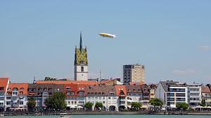 Ab dem 28. März starten in Friedrichshafen wieder die Zeppeline. (Archivbild) Foto: imago/bodenseebilder.de