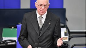 Bundestagspräsident Norbert Lammert nutzt die Wahl des Bundespräsidenten für eine starke Rede. Foto: dpa