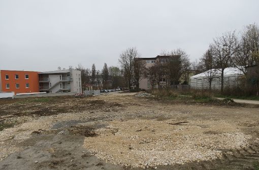 Beim jetzigen Zelt in Bernhausen (rechts) wäre Platz für eine neue Unterkunft Foto: Häusser