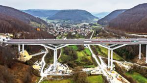 Eleganz hat ihren Preis: Die Filstalbrücke im Kreis Göppingen. Foto: Imago/Arnulf Hettrich