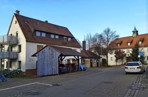 Der dörfliche Charakter der Ortsmitte von  Thomashardt mit Backhaus und Rathaus  soll erhalten bleiben. Foto: /Peter Stotz