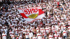 Die Karawane Cannstatt ist eine Institution für die VfB-Fans. Foto: Pressefoto Baumann
