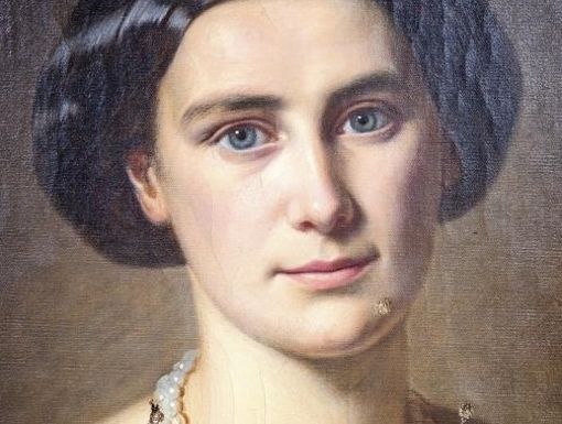 Das Gemälde hat der  Hofmaler Georg Friedrich Erhard t 1861 angefertigt. Foto: Ines Rudel