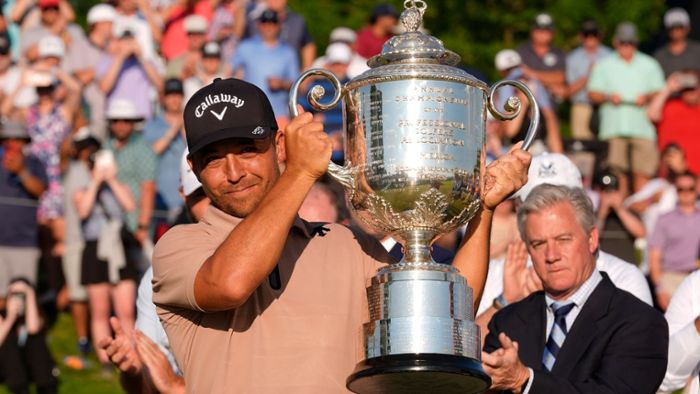 Mit Rekord zum Sieg: Schauffele gewinnt PGA Championship