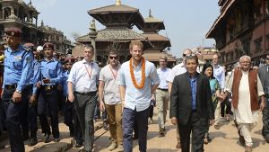 Prinz Harry ist derzeit zu Besuch in Nepal. Foto: AP