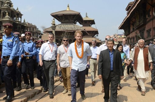 Prinz Harry ist derzeit zu Besuch in Nepal. Foto: AP