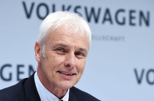 Volkswagen-Chef Matthias Müller fordert eine bundesweit einheitliche Lösung bei Fahrverboten. Foto: dpa