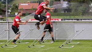 Raphael Holzhauser will beim VfB wieder eine Rolle spielen - und trainiert dafür hart. Foto: Pressefoto Baumann