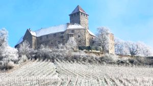 Idylle und viel Geschichte zu jeder Jahreszeit: Die „Perle des Bottwartals“, die Burg Lichtenberg im Winter Foto: Mostbacher-Dix