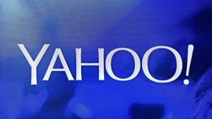 Yahoos Ausrufezeichen müsste eigentlich zum Fragezeichen werden. Das Webgeschäft des Internetpioniers geht zum Schnäppchenpreis an Verizon. Foto: AFP
