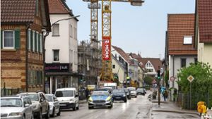 Wo der Vollsortimenter entsteht, beginnt die Sanierung der Stuttgarter Straße. Foto: J. Bach