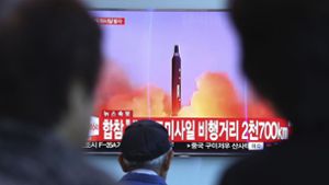 Nordkorea hat eine Rakete über Japan hinweg geschossen. Foto: AP