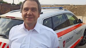 Marc Riedling ist ärztlicher Verantwortlicher im Rettungsdienst. Foto: Malteser Neckar-Alb