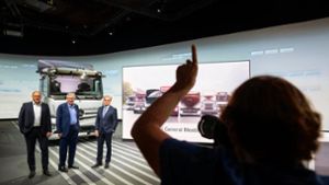 Wie 2022 soll die Hauptversammlung von Daimler Truck auch dieses Jahr ausschließlich online stattfinden. Foto: dpa/Marijan Murat