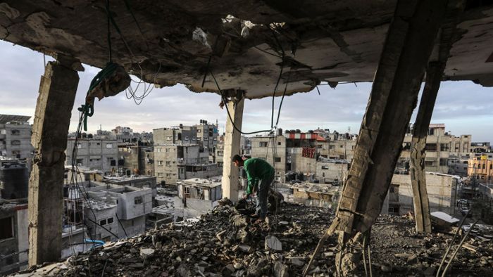UN-Agentur: Zerstörung in Gaza die schlimmste seit 1945