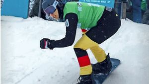 Er kann es auch auf Schnee: Prothesen-Weitspringer Markus Rehm Foto: Para-Snowboard Germany