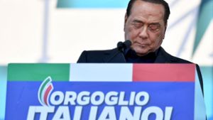Silvio Berlusconi kandidiert nicht für das Amt des Staatspräsidenten. Foto: AFP/TIZIANA FABI