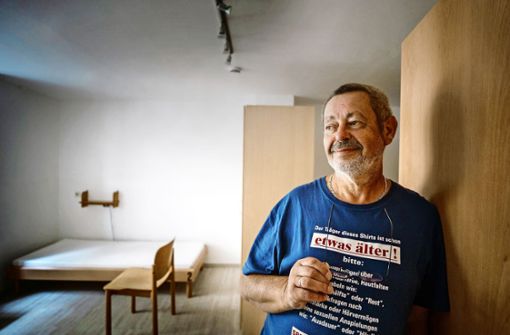 Der Sozialarbeiter Benjamin Bursztyn hat Geld aus dem Mutmacher-Projekt an seine Klienten weitergegeben. Foto: Gottfried Stoppel