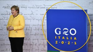 Es ist der letzte G20-Gipfel  für Angela Merkel. Foto: AFP/BRENDAN SMIALOWSKI