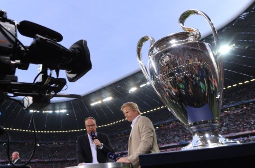 Das ZDF mit seinem Experten-Duo Oliver Welke und Oliver Kahn ist nicht bereit, für die Champions League noch tiefer in die Tasche zu greifen. Foto: dpa