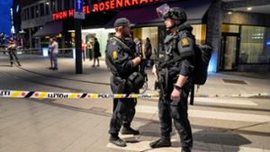 Bei Schüssen in Oslo sterben zwei Menschen in einem Nachtclub. Foto: AFP/JAVAD PARSA