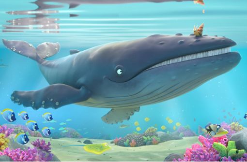 Im Trickfilm „The Snail and the Whale“ schließen zwei ungleiche Tiere Freundschaft miteinander. Foto: Magic Light Pictures