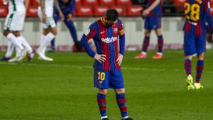 Beim Club um Superstar Lionel Messi gab es am Montag eine Razzia. Foto: dpa/Joan Monfort
