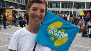 Camilla Kranzusch hat ihren Beruf an den Nagel gehängt und ist Klimaaktivistin geworden Foto: /Bilger