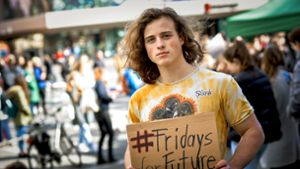 Proteste zu planen und mit Öffentlichen anzureisen koste mehr Zeit, als in die Schule zu gehen, sagt Finn Schäfer. Foto: Lichtgut/Max Kovalenko
