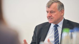 FDP-Fraktionschef Hans-Ulrich Rülke im Gespräch mit unserer Zeitung Foto: Lichtgut/Max Kovalenko