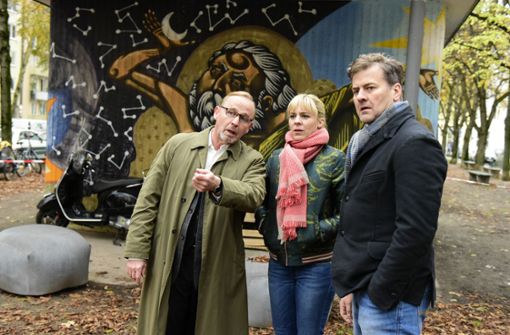 Das seltsamste  Trio  der Münchner Kriminalpolizei (von links: Alexander Held, Bernadette Heerwagen und Marcus Mittermeier) ermittelt wieder. Foto: ZDF