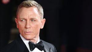Er ist und bleibt der aktuelle James Bond: der britische Schauspieler Daniel Craig Foto: EPA