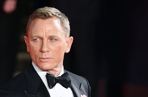 Er ist und bleibt der aktuelle James Bond: der britische Schauspieler Daniel Craig Foto: EPA