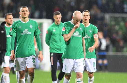 Werder Bremen erlebt einen weiteren Rückschlag in dieser bislang so verkorksten Saison Foto: dpa/Carmen Jaspersen