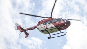 Ein Helikopter brachte den Schwerstverletzten in eine Klinik (Symbolbild). Foto: 7aktuell.de/Simon Adomat