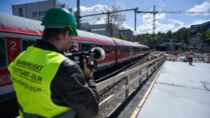 Beim Bahnhof-Feuerbach, hier eine Aufnahme vom Mai, wird nach wie vor kräftig gebaut. Foto: Lichtgut/Max Kovalenko