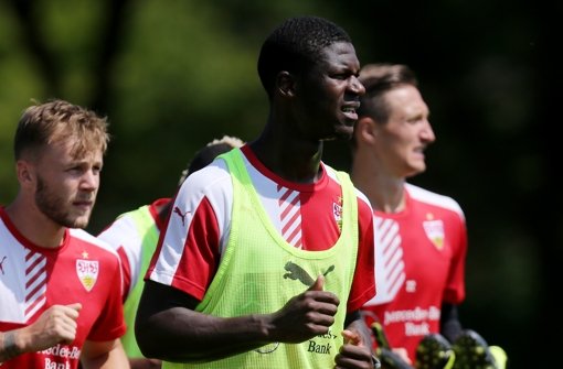 VfB-Nachwuchsspieler Stephen Sama bleibt vorerst beim VfB Stuttgart. Foto: Pressefoto Baumann