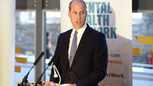 Prinz William sprach ungewöhnlich offen über psychische Belastungen. Foto: Getty Images Europe