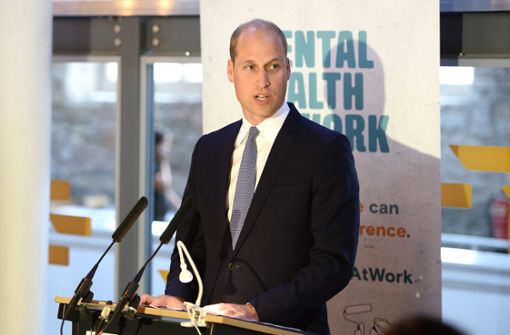 Prinz William sprach ungewöhnlich offen über psychische Belastungen. Foto: Getty Images Europe
