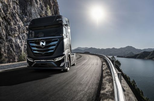 So soll der neue Brennstoffzellen-Lastwagen aussehen. Foto: Iveco/Aldo Ferrero