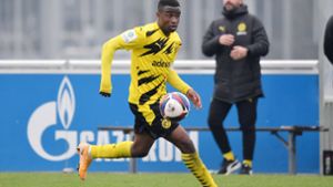 Youssoufa Moukoko steht mit genau 16 Jahren vor der Bundesliga-Premiere –  in unserer Bilderstrecke sehen Sie die Top Ten der jüngsten bisherigen Debütanten Foto: imago//Maik Hölter
