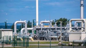 Empfangsstation der Pipeline Nord Stream 1 bei Greifswald: Russland liefert deutlich weniger Erdgas nach Deutschland. Der Druck auf die Branche hierzulande wächst. Foto: dpa/Stefan Sauer
