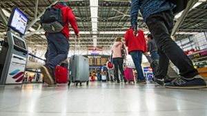 Großes Kommen und Gehen: Der Flughafen Stuttgart hat 2019 eine knappe Million mehr Fluggäste verzeichnet als im Jahr zuvor. Foto: Lichtgut/Christoph Schmidt