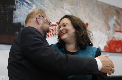 Andrea Nahles ist neue SPD-Fraktionsvorsitzende. Foto: Getty Images Europe