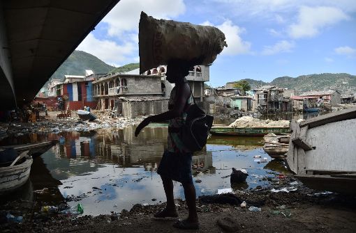 Hurrikan Irma hat die Karibik erreicht. Foto: AFP