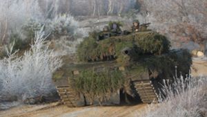 Exportschlager Leopard 2: Auch die Ukraine möchte solche Kampfpanzer haben, erhält ihn aber nicht. Foto: StN/Christoph Reisinger