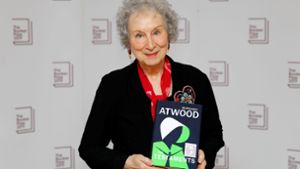 Margaret Atwood bekam den Preis für den Roman „The Testaments“. Foto: AFP/TOLGA AKMEN