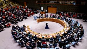 Der Weltsicherheitsrat stimmte in New York über die Forderung nach einer Waffenruhe im Gazastreifen ab. Foto: John Minchillo/AP/dpa